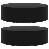 Huse mobilier de grădină, 2 buc., 10 ocheți, 205x90 cm