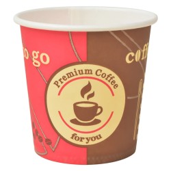 Pahare de unică folosință pentru cafea 1000 buc. 120 ml (4 oz)