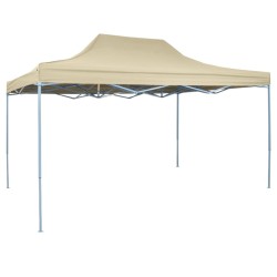 42511 foldable tent pop-up 3x4,5 m cream white