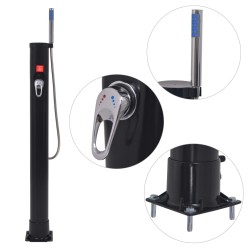 Duș solar, 8 l, pvc și oțel