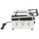 Grill panini dublu cu striații, 57x30,5x20 cm, 3600 w