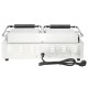 Grill panini dublu cu striații, 57x30,5x20 cm, 3600 w