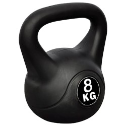 Greutate tip bilă cu mâner kettlebell, 8 kg