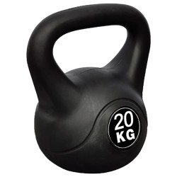 Greutate tip bilă cu mâner kettlebell, 20 kg