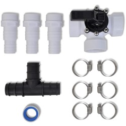 90510 set de deviere pentru încălzitorul solar de piscină