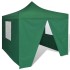 41468 green foldable tent 3 x 3 m with 4 walls
