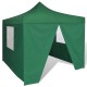 41468 green foldable tent 3 x 3 m with 4 walls