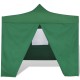 41468 green foldable tent 3 x 3 m with 4 walls