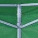 41468 green foldable tent 3 x 3 m with 4 walls