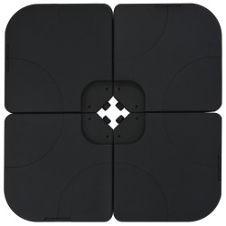 Bază de umbrelă portabilă umplută cu nisip / apă, 60l