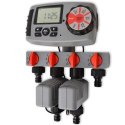 42352 timer automat de irigare cu 4 stații 3 v