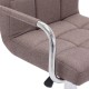283418 bar stool taupe fabric