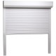 Oblon rulant, alb, 100 x 100 cm, aluminiu Oblon rulant, alb, 100 x 100 cm, aluminiu