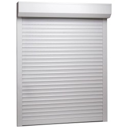 Oblon rulant, alb, 100 x 130 cm, aluminiu