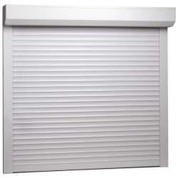 Oblon rulant, alb, 160 x 150 cm, aluminiu