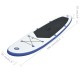 Set placă stand up paddle sup surf gonflabilă, albastru și alb