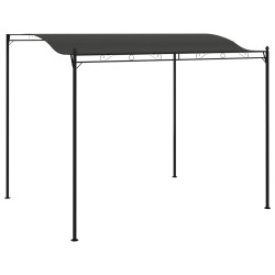 Copertină de soare, antracit, 3 x 2,4 m