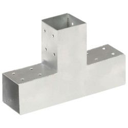 Conector de grindă, formă t, 71 x 71 mm, metal galvanizat