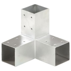 Conector de grindă, formă y, 71 x 71 mm, metal galvanizat