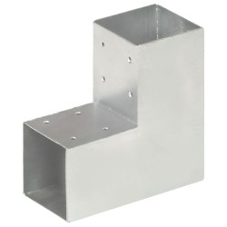 Conector de grindă, formă l, 91 x 91 mm, metal galvanizat