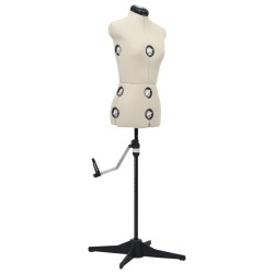 Formă pentru rochie femeie reglabilă crem, dimensiune s 33-40
