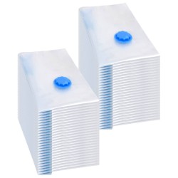 Saci vidați îmbrăcăminte depozitare voiaj 50 buc. 60x40 cm