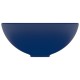 Chiuvetă baie lux albastru închis mat 32,5x14cm ceramică rotund