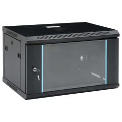 Dulap de server, montare pe perete, 6u, 19" ip20 600x450x350 mm