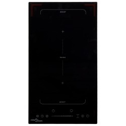 Plită inducție cu 2 arzătoare flexizone, control tactil, 3500 w