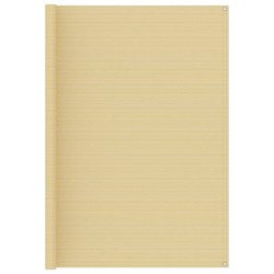 Covor pentru cort, bej, 250x200 cm, hdpe