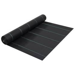 Membrană antiburuieni & antirădăcini, negru, 1x50 m, pp