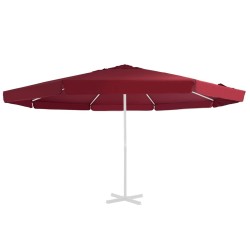 Pânză de schimb umbrelă de soare de exterior, roșu bordo 515 cm