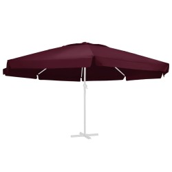 Pânză de schimb umbrelă de soare de grădină roșu bordo 610 cm