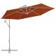 Pânză de schimb umbrelă de soare consolă, cărămiziu, 300 cm