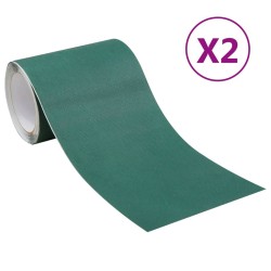 Bandă pentru gazon artificial, verde, 0,15x20 m
