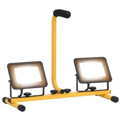 Proiector led cu mâner, 2x30 w, alb cald