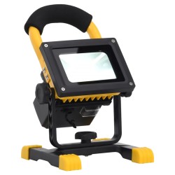 Reflector cu led reîncărcabil cu mâner, 30 w, alb rece