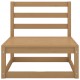 Set mobilier grădină&perne 2 piese, maro miere lemn masiv pin Set mobilier grădină&perne 2 piese, maro miere lemn masiv pin
