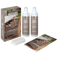 Set îngrijire ratan și textilenă de mobilier de grădină,2x250ml