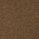 Scaun de podea pivotant, maro, material textil