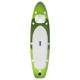 Set placă paddleboarding gonflabilă, verde, 300x76x10 cm