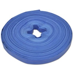 Furtun plat, 100 m 1", pvc