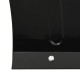 Plug de zăpadă pentru stivuitor, negru, 200x48 cm Plug de zăpadă pentru stivuitor, negru, 200x48 cm