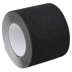 Bandă anti-alunecare, negru, 0,1x10 m, pvc