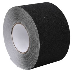 Bandă anti-alunecare, negru, 0,1x20 m, pvc