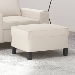 Taburet, bej, 60x50x41 cm, țesătură microfibră