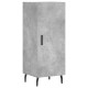 Dulap înalt, gri beton, 34,5x34x180 cm, lemn prelucrat Dulap înalt, gri beton, 34,5x34x180 cm, lemn prelucrat