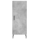Dulap înalt, gri beton, 34,5x34x180 cm, lemn prelucrat Dulap înalt, gri beton, 34,5x34x180 cm, lemn prelucrat
