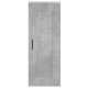 Dulap înalt, gri beton, 34,5x34x180 cm, lemn prelucrat Dulap înalt, gri beton, 34,5x34x180 cm, lemn prelucrat