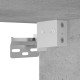 Dulap înalt, gri beton, 34,5x34x180 cm, lemn prelucrat Dulap înalt, gri beton, 34,5x34x180 cm, lemn prelucrat